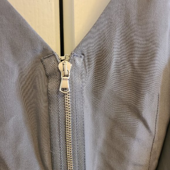 BCBG Grey pleated top - Picture 9 of 11